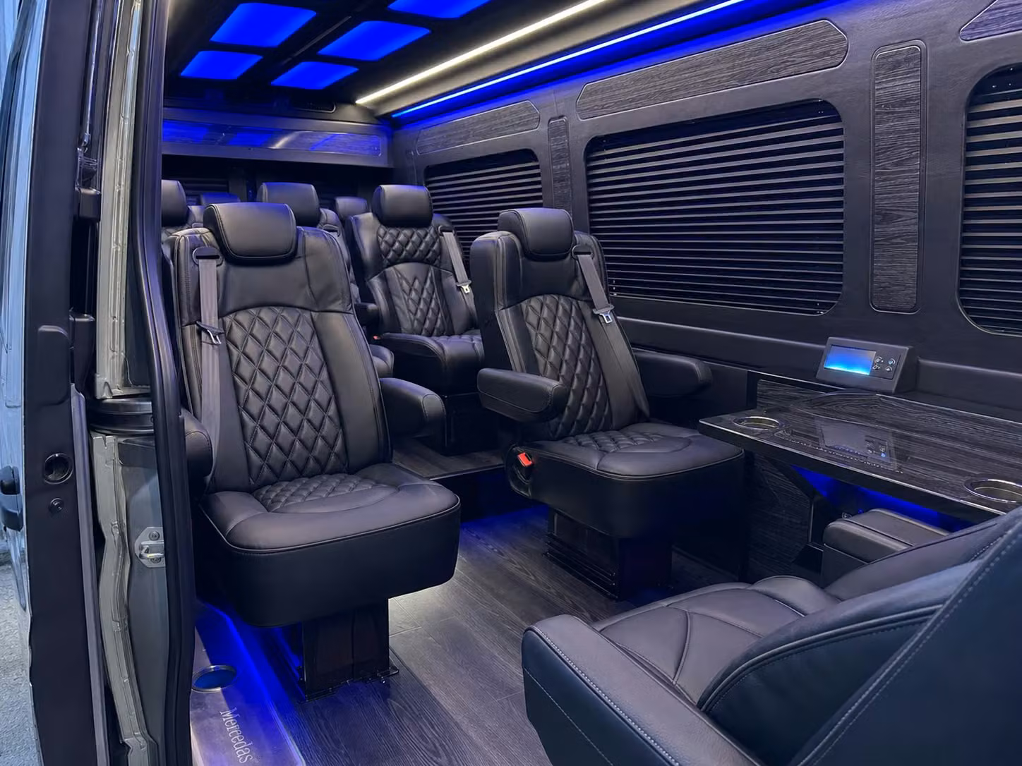 sprinter van transportation for groups and events across victorville