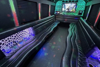 Victorville Limo Bus Interior